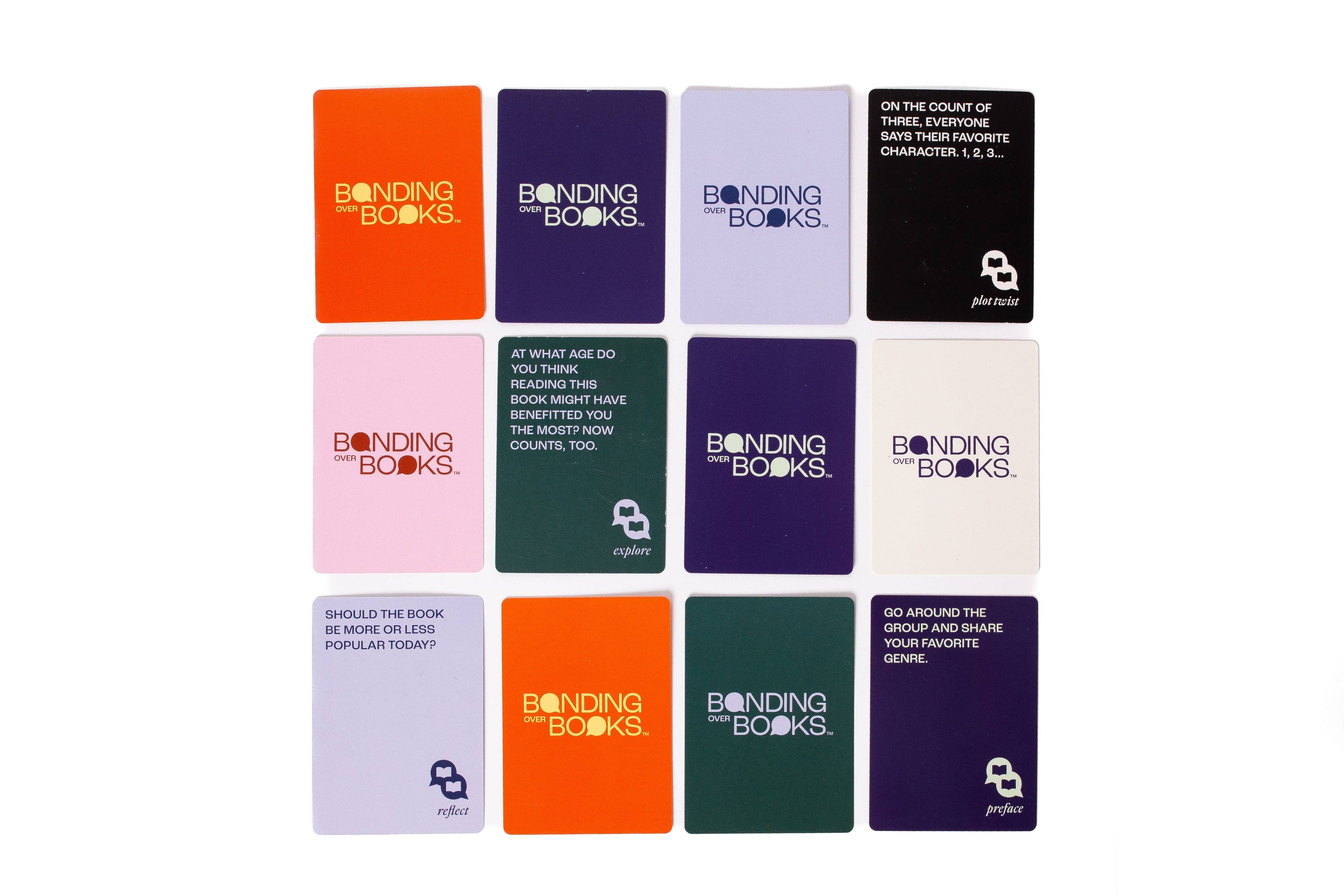 Bonding Over Books: A Conversation Card Game for Book Clubs - Premium games from Bonding Over Books - Just $24.99! Shop now at Pat's Monograms