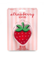 3D Packaged Crew Socks - Kids - Strawberry - Pink - Premium socks from Living Royal - Just $9.95! Shop now at Pat's Monograms