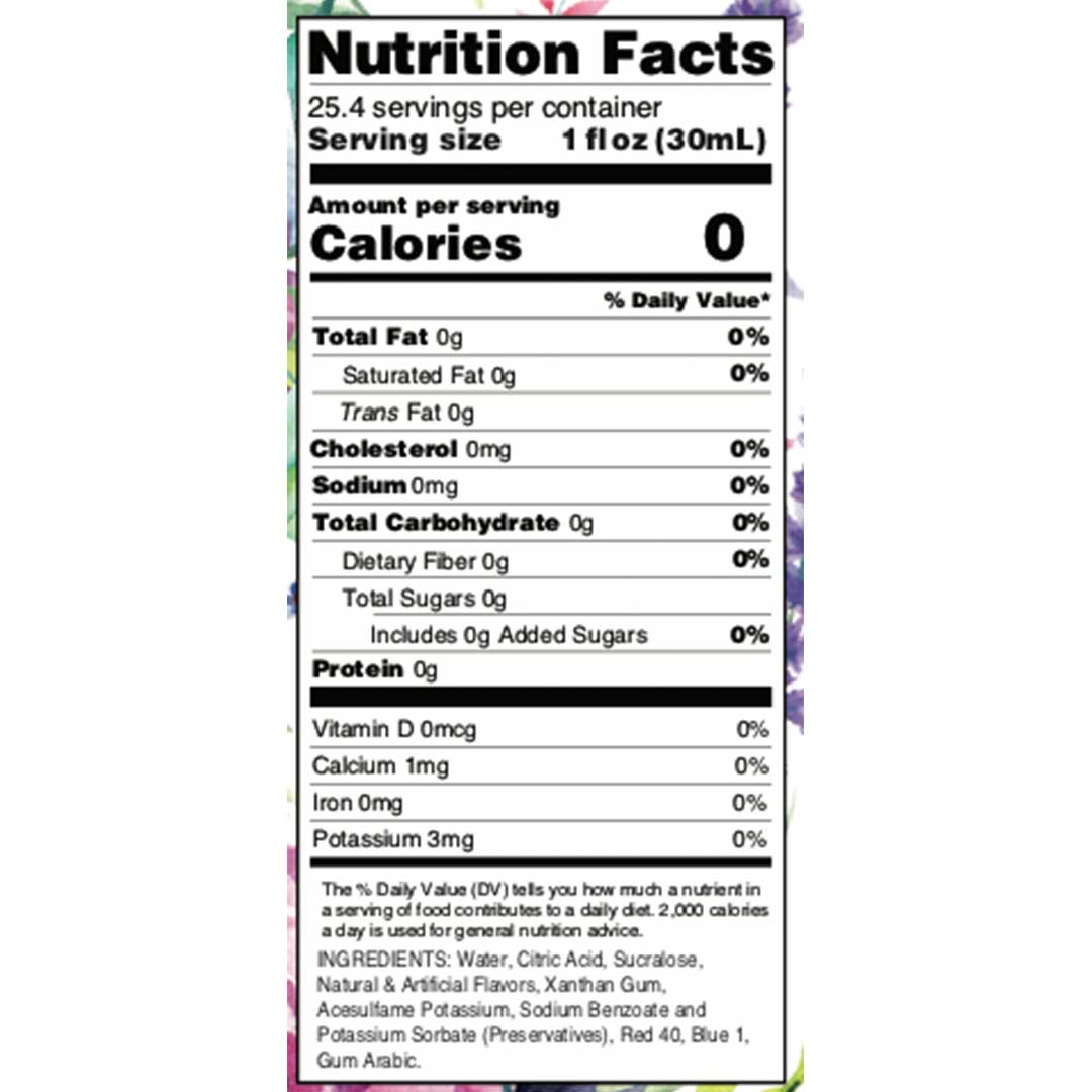 Sugar Free Blueberry Lavender Flavor Infusion Syrup - Premium drink mix from Jordan's Skinny Mixes - Just $9.59! Shop now at Pat's Monograms