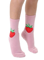 3D Packaged Crew Socks - Kids - Strawberry - Pink - Premium socks from Living Royal - Just $9.95! Shop now at Pat's Monograms