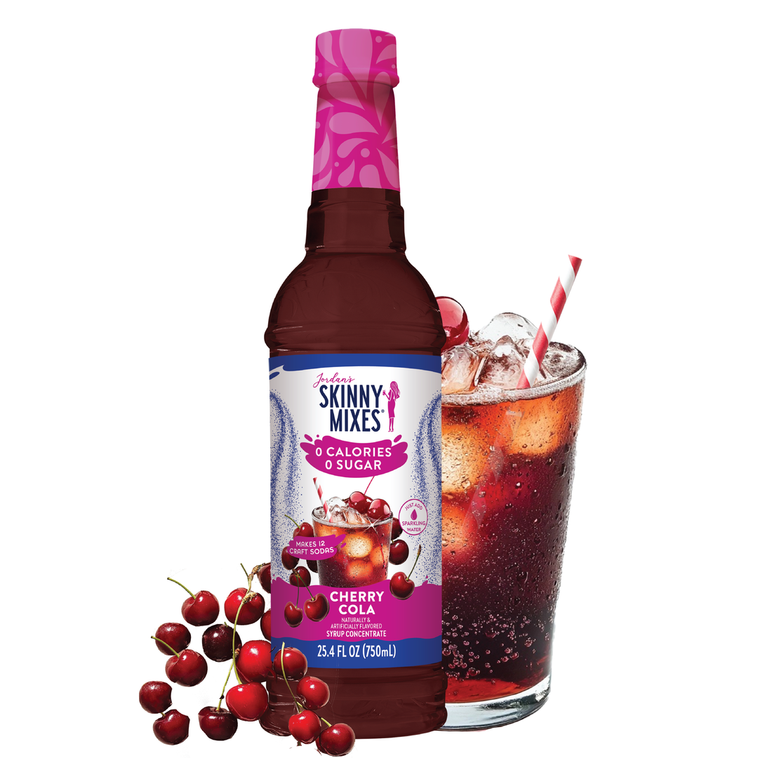 Sugar Free Cherry Cola Syrup - Premium drink mix from Jordan's Skinny Mixes - Just $9.59! Shop now at Pat's Monograms