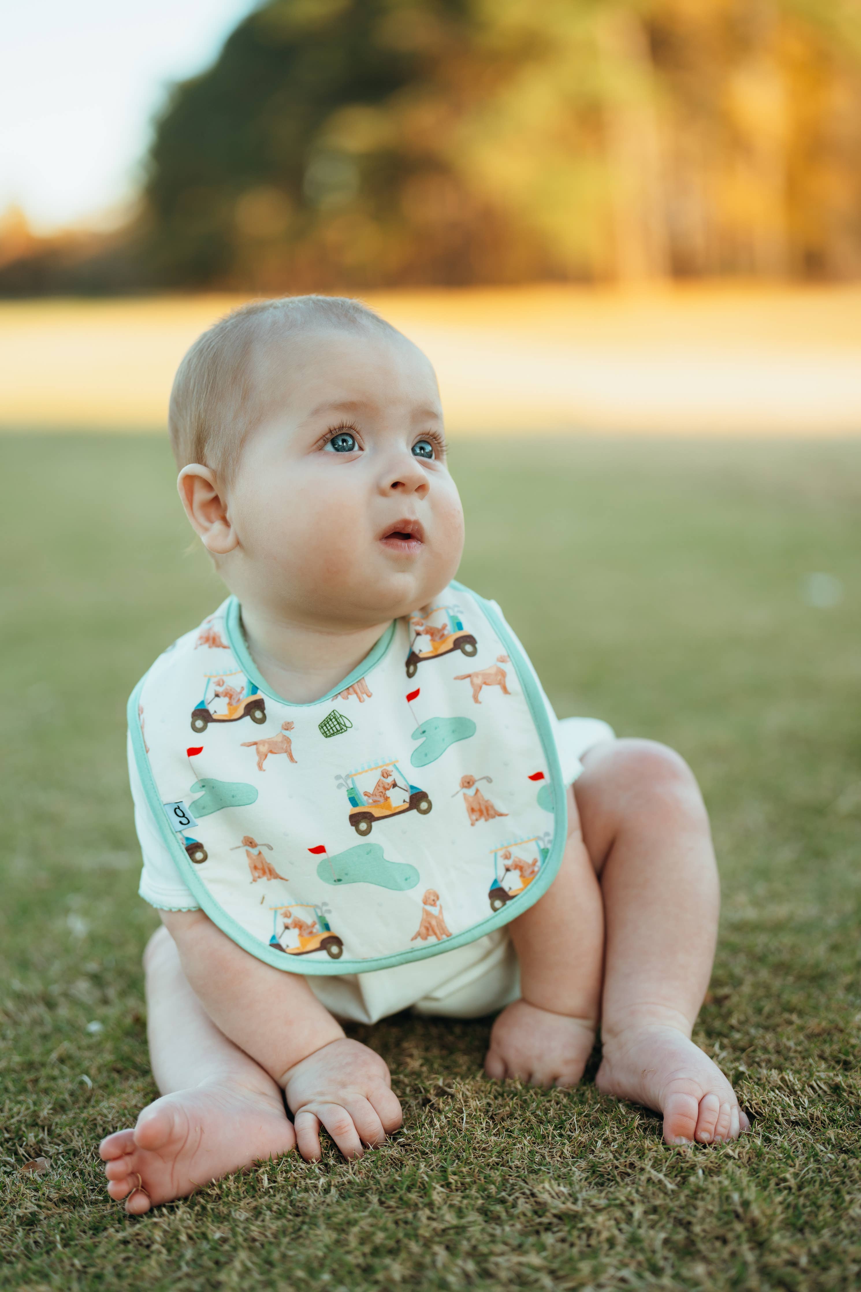 Bib Set - Barks & Birdies - Premium Baby Accessories from Goosies - Just $26.95! Shop now at Pat's Monograms