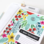 Spiral Bible™ - KJV New Testament - Field of Flowers - Premium Bible from Spiral Bible - Just $54.95! Shop now at Pat's Monograms