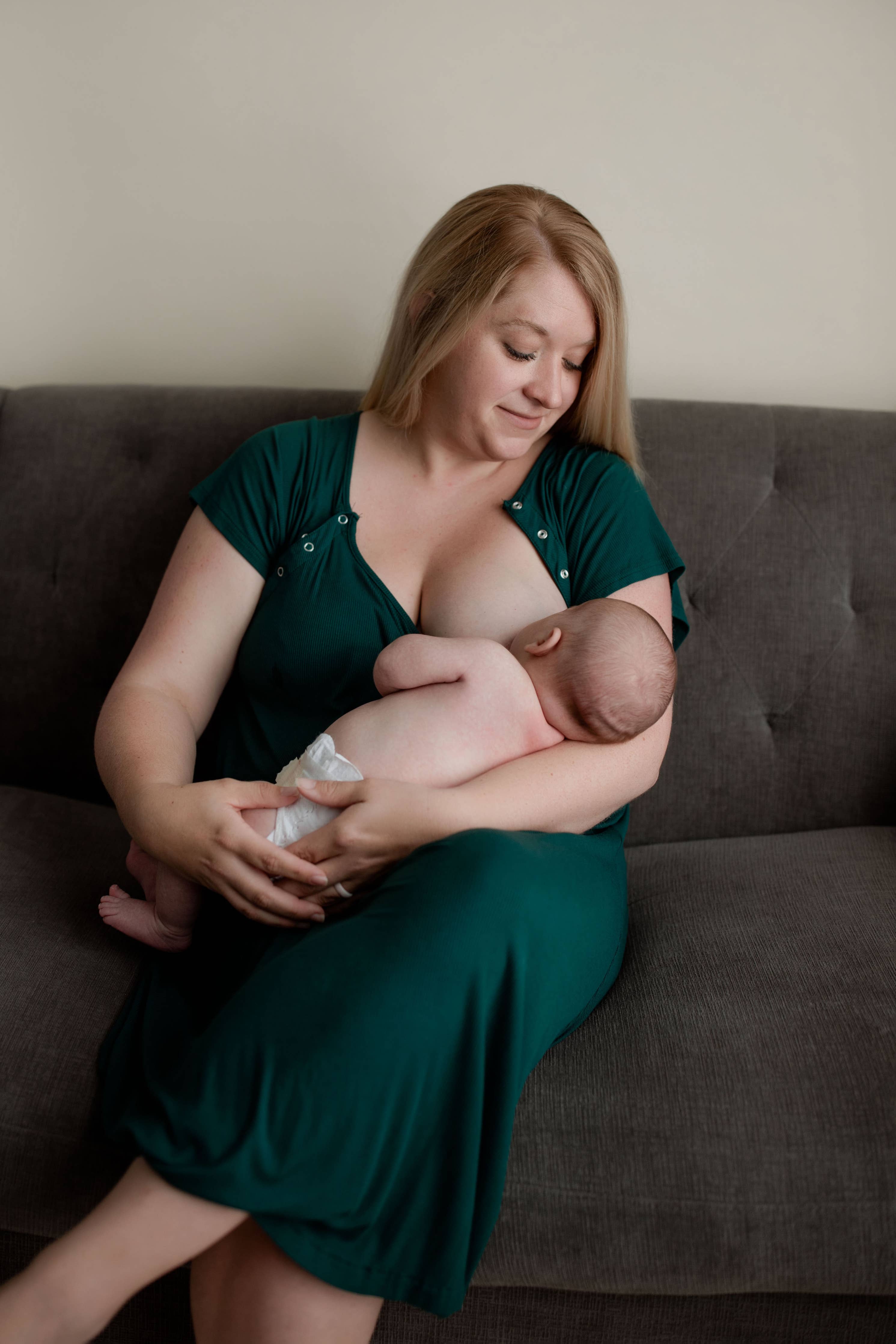 Forest Maternity Mommy Labor and Delivery/ Nursing Gown - Premium Maternity Clothing from Three Little Tots - Just $36.95! Shop now at Pat's Monograms