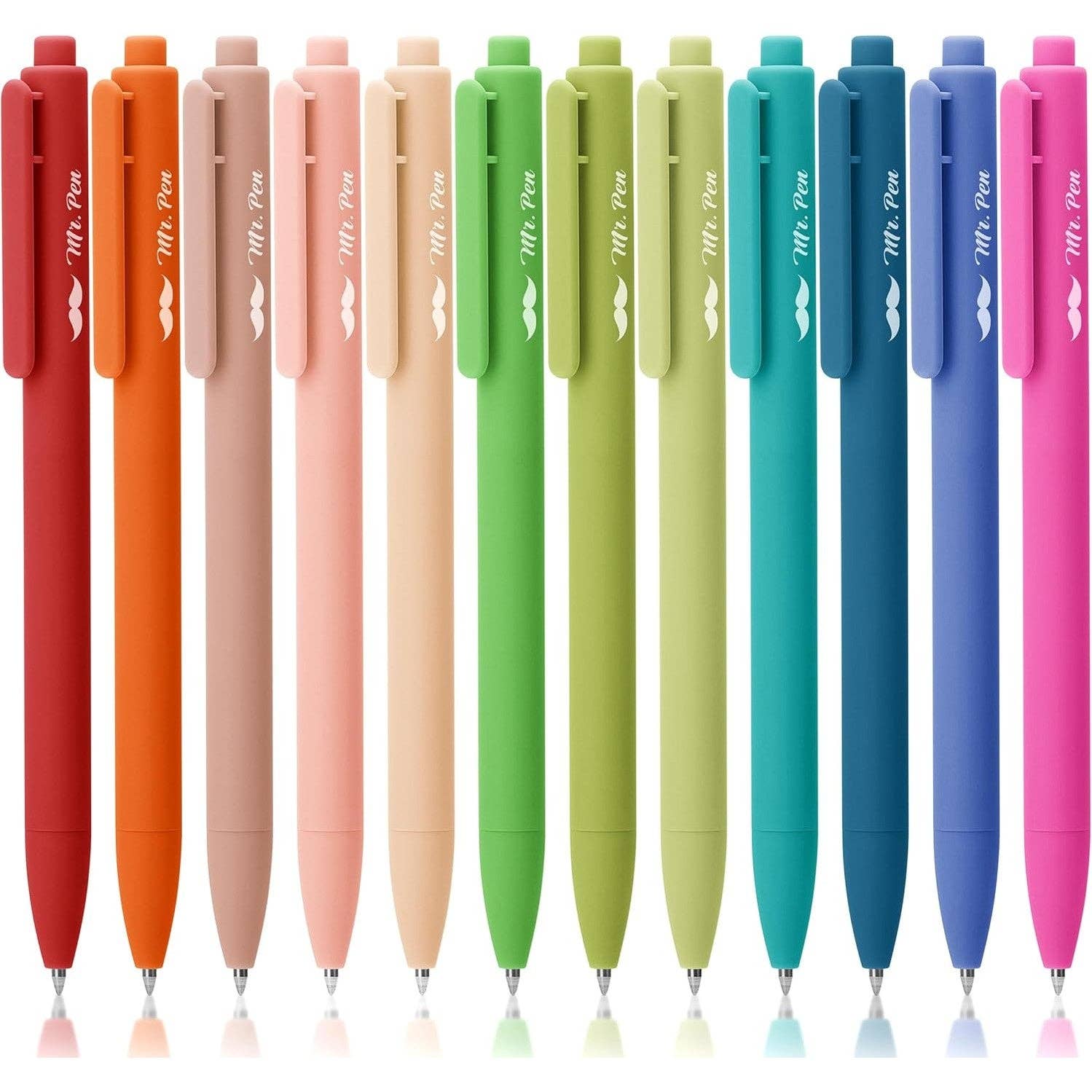 Vintage Gel Pens Retractable 12 Pack - Premium Art supplies from Mr. Pen - Just $10.95! Shop now at Pat's Monograms