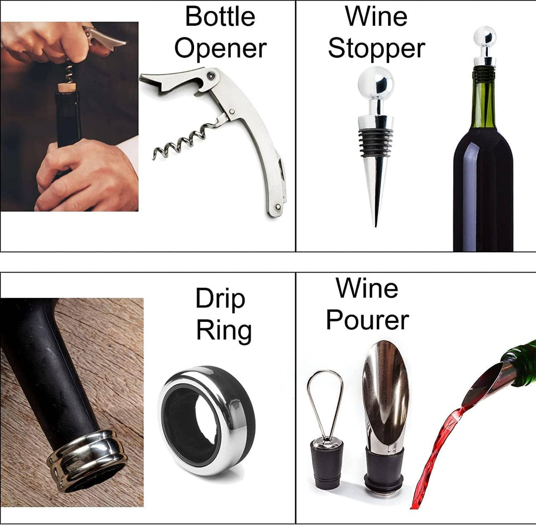 Stemless Wine Glasses Gift Set - Premium drinkware from Bezrat - Just $64.95! Shop now at Pat's Monograms