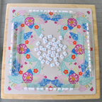 Tobacco Leaf Ginger Jar Mat - Premium Mahjong from Middle & Main Mahjong - Just $58! Shop now at Pat's Monograms