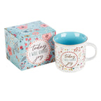 Today I Choose Joy Ceramic Coffee Mug - Premium gift item from Christian Art Gifts - Just $12.95! Shop now at Pat's Monograms