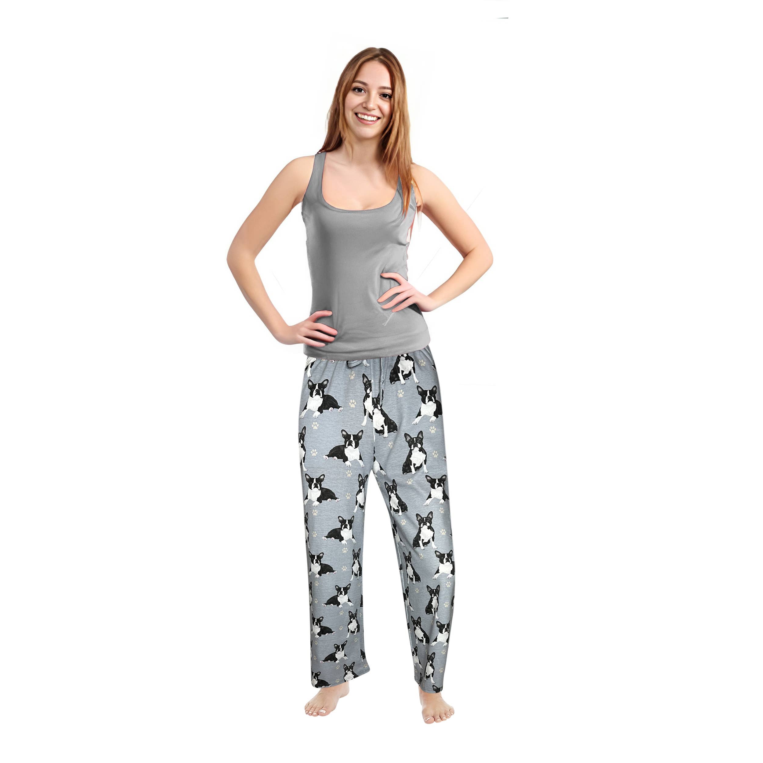 Boston Terrier Pajama Pants - Premium Pajamas from E&S Pets - Just $26.95! Shop now at Pat's Monograms