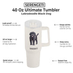 40oz Labradoodle Tumbler - 3D Printed - Vacuum Insulated - Premium Tumblers from E&S Pets - Just $36.95! Shop now at Pat's Monograms
