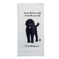 Black Labradoodle Kitchen Towel - Premium Kitchen Towel from E&S Pets - Just $10.95! Shop now at Pat's Monograms