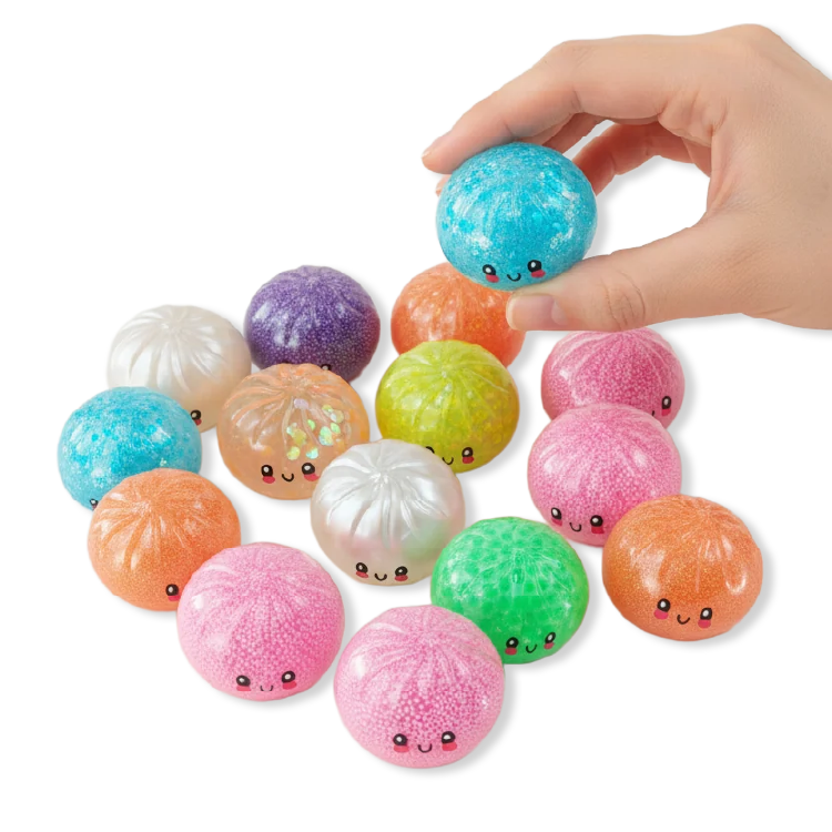 Fun Doh MINI Fancy Mystery Dumpling Squishy Toy - 12/Display — Novelty Brands
