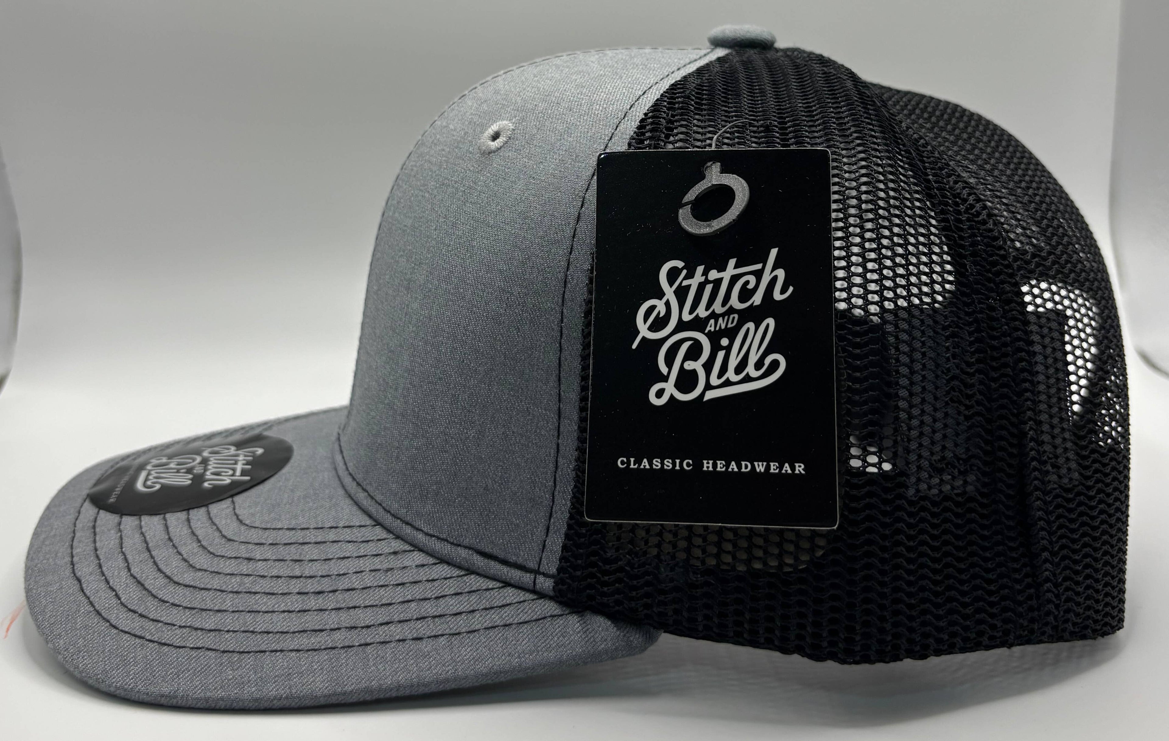 Trucker Adjustable Baseball Cap Premium Quality Men Women - Premium Headwear from Stitch and Bill Wholesale Hats - Just $9! Shop now at Pat's Monograms