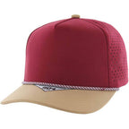 804 - 5 PANEL ROPE LASER CUT SNAPBACK BALL CAP - Premium baseball cap from Zion Brand - Just $12.95! Shop now at Pat's Monograms