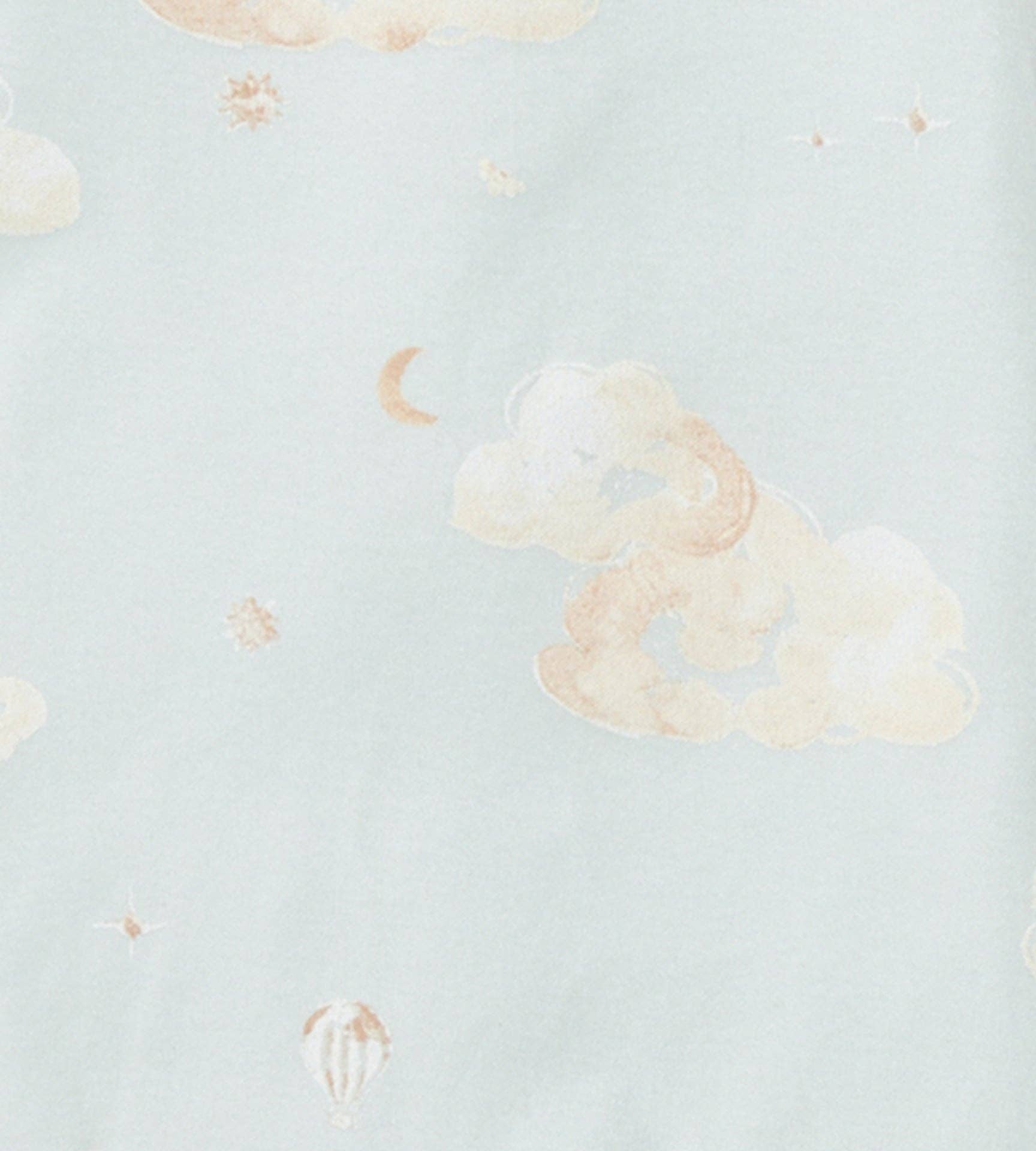 Good Night Sky Organic Cotton Sleep & Play - Ice Flow - Premium Baby Sleepwear from Burt's Bees Baby - Just $14.95! Shop now at Pat's Monograms
