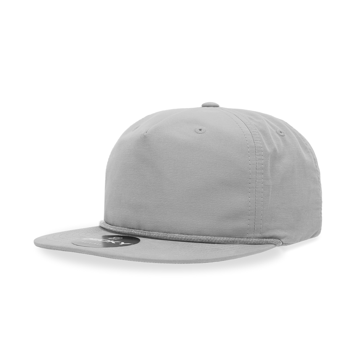 Decky 6032 Classic Rope Cap, 5 Panel Flat Bill Hat, Snapback — The Park Wholesale Caps