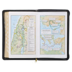 Gray and Black Faux Leather KJV Deluxe Gift Bible - Premium Books and Devotionals from Christian Art Gifts - Just $29.99! Shop now at Pat's Monograms