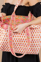 Quilted Tote Bag (BG-58) — LA Soul