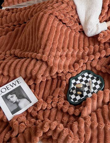 Soft Solid Color Fleece Blanket - Premium  from Sweetkama - Just $25! Shop now at Pat's Monograms