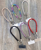 KEYCHAIN RHINESTONE WRIST STRAP PHONE HOLDER - Premium Accessories from DESHENG ENTERPRISE - Just $10.95! Shop now at Pat's Monograms