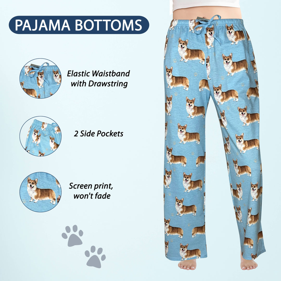 Welsh Corgi Pajama Pants - Premium Pajamas from E&S Pets - Just $26.95! Shop now at Pat's Monograms