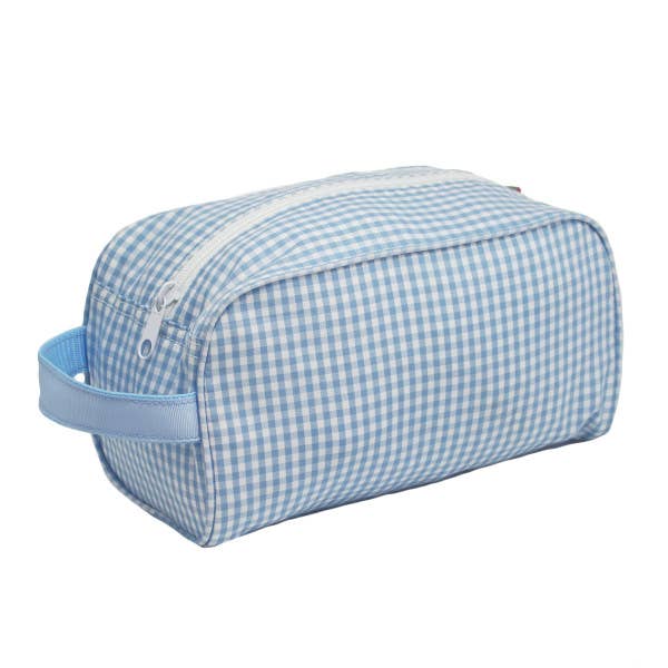 Gingham Traveler Bag - Premium Cosmetic Bag from Mint - Just $18.95! Shop now at Pat's Monograms