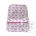 Backpacker - Backpack Puppy Love Pink - Premium Backpack from TRVL Design - Just $64.95! Shop now at Pat's Monograms