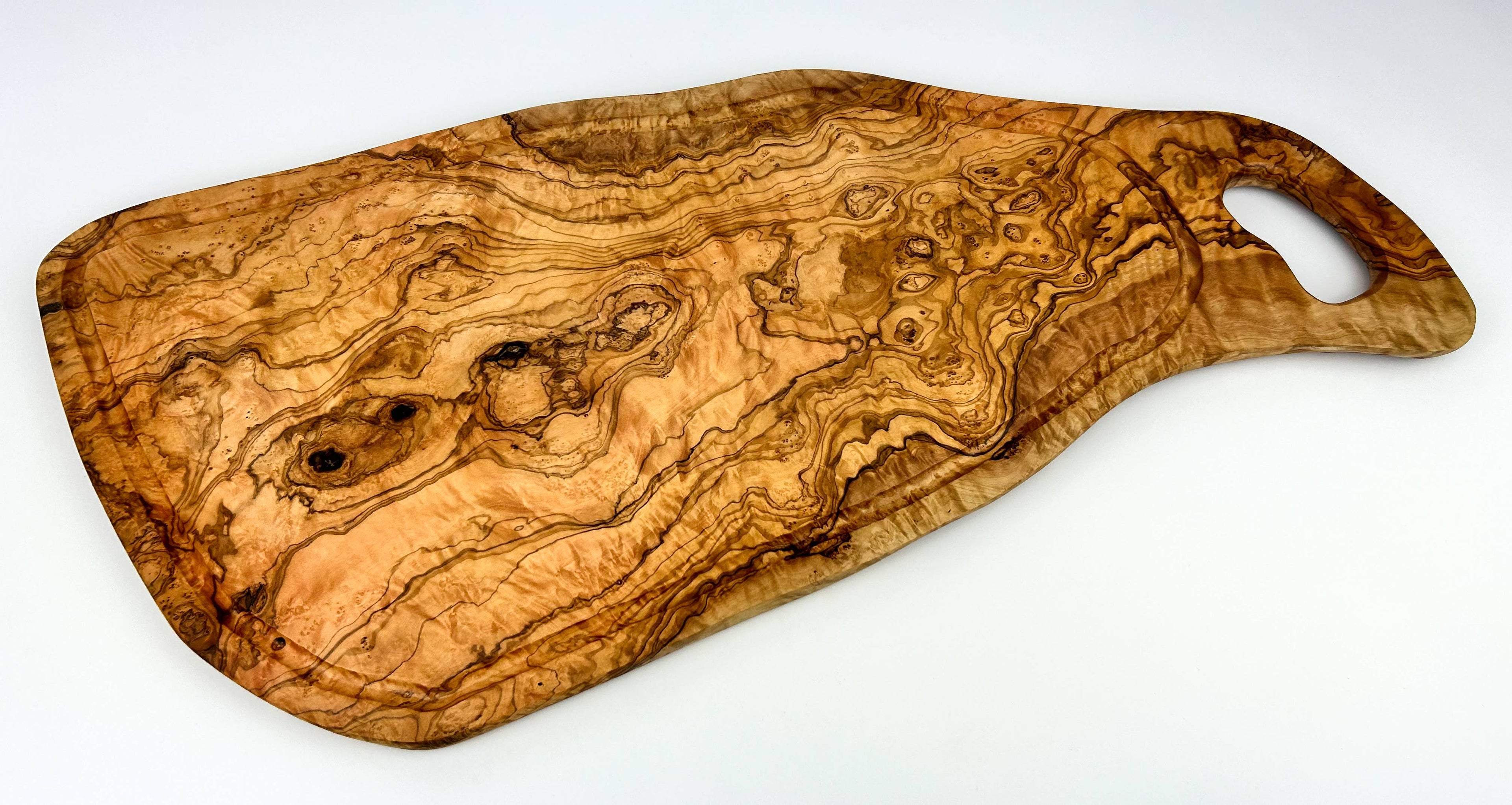 Olive Wood Grand Feast Board - Premium Cutting Board from Natural OliveWood - Just $189.95! Shop now at Pat's Monograms