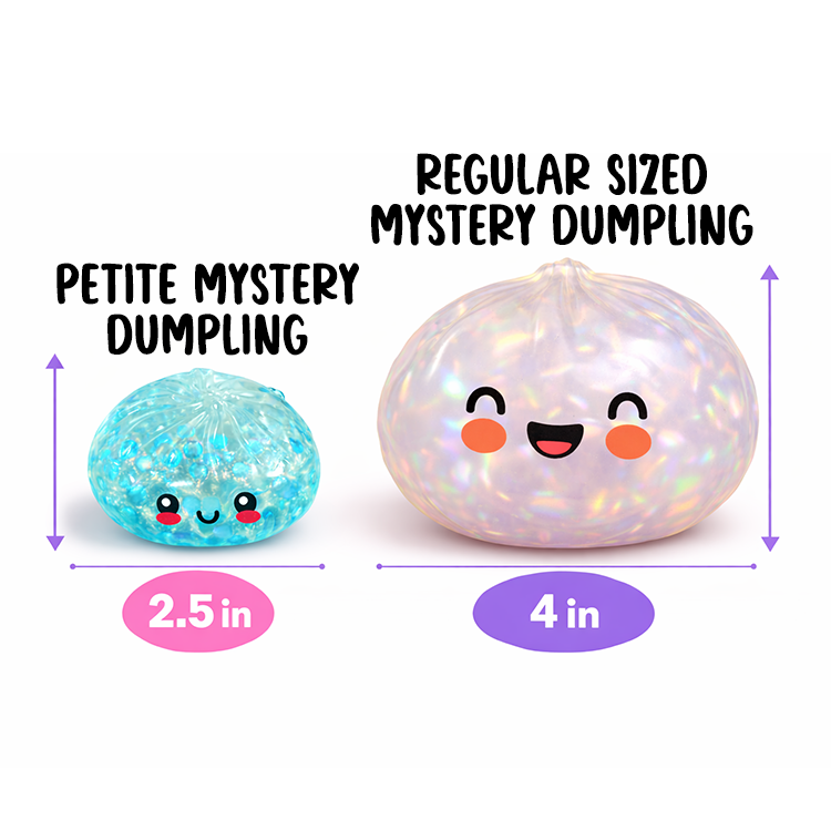 Fun Doh Squishy Mystery Mini Petite 2.5" Dumpling Toy - Premium novelty from Novelty Brands - Just $6.95! Shop now at Pat's Monograms