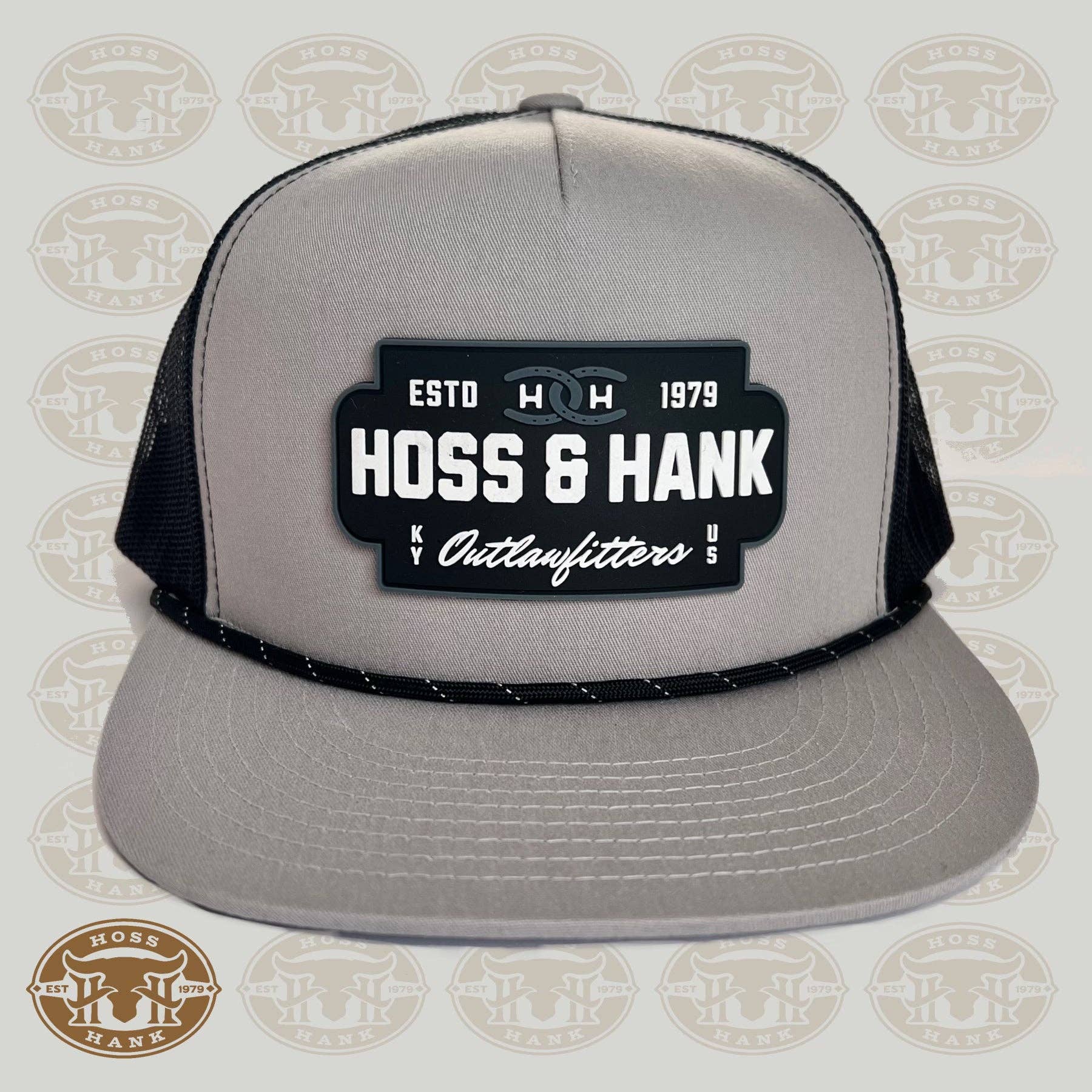 Paxton Silver - Premium Trucker Cap from Ridge&Holler - Just $29.95! Shop now at Pat's Monograms