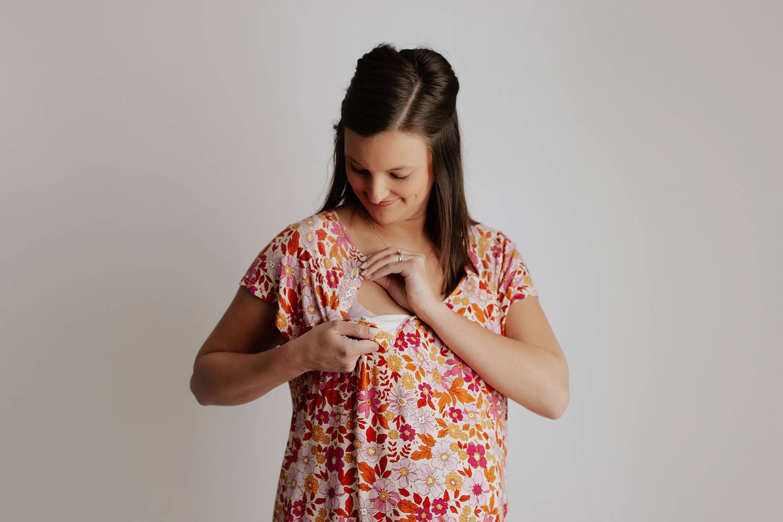 Wild Child Maternity Mommy Labor and Delivery/ Nursing Gown - Premium Maternity Clothing from Three Little Tots - Just $36.95! Shop now at Pat's Monograms
