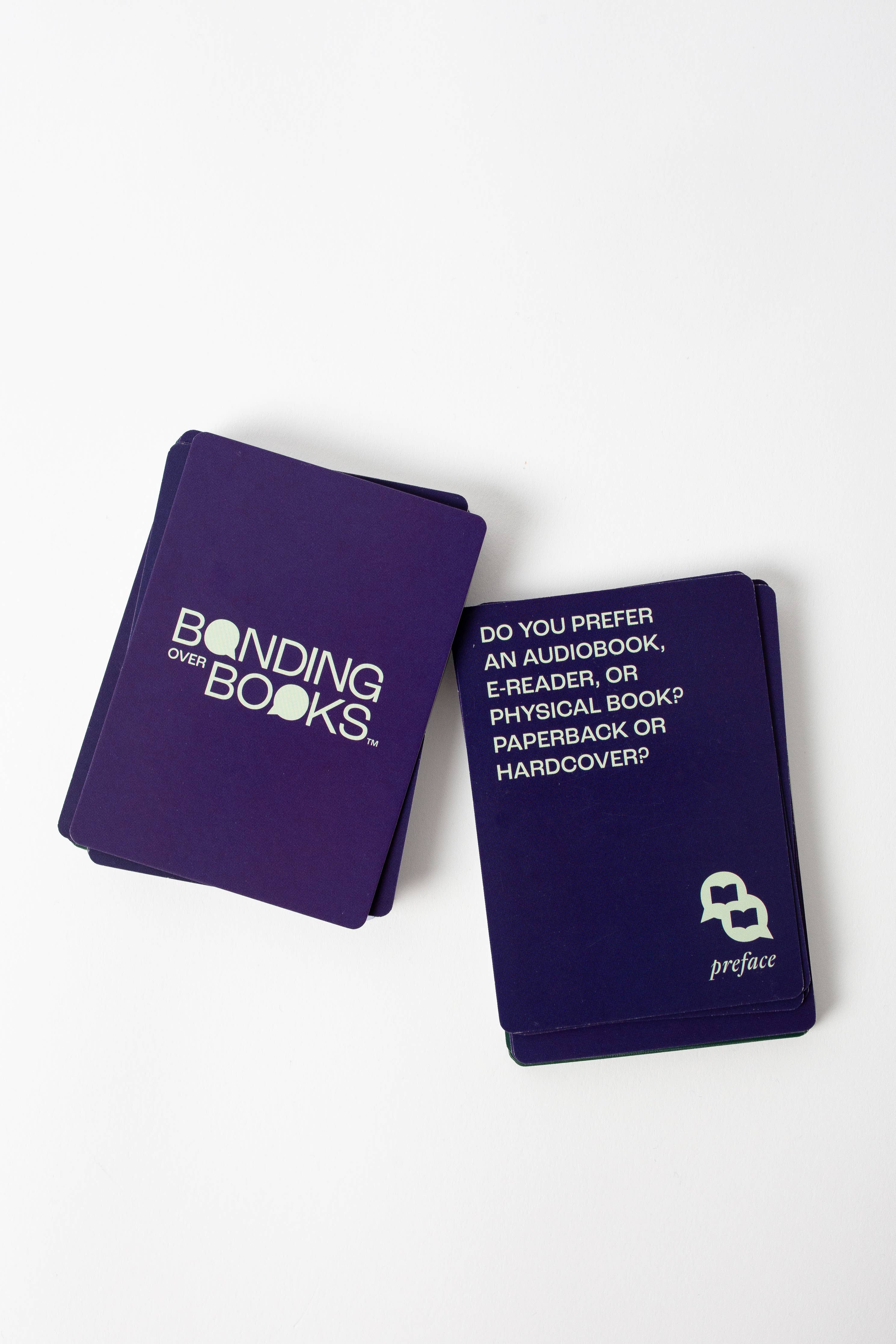 Bonding Over Books: A Conversation Card Game for Book Clubs - Premium games from Bonding Over Books - Just $24.99! Shop now at Pat's Monograms