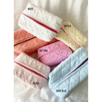 Regular Size Make Up Bag - TERRY: ONE SIZE / ALMOND - Premium  from LoveLina - Just $16! Shop now at Pat's Monograms