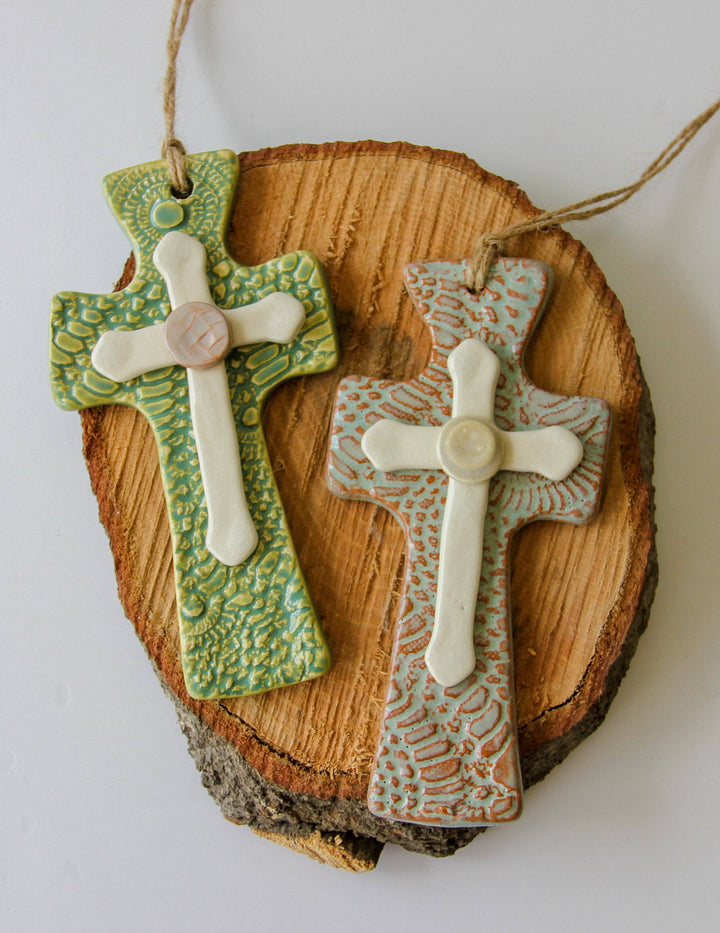 Trinity Cross - Premium decor from Prodigal Pottery - Just $21.95! Shop now at Pat's Monograms