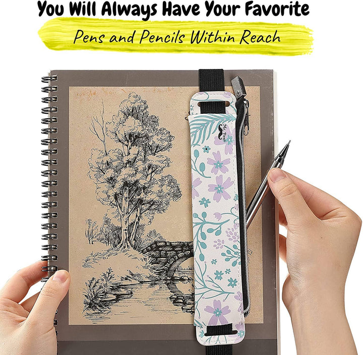 Adjustable Leather Pen Holder - 2 Pack - Premium Art supplies from Mr. Pen - Just $6.95! Shop now at Pat's Monograms