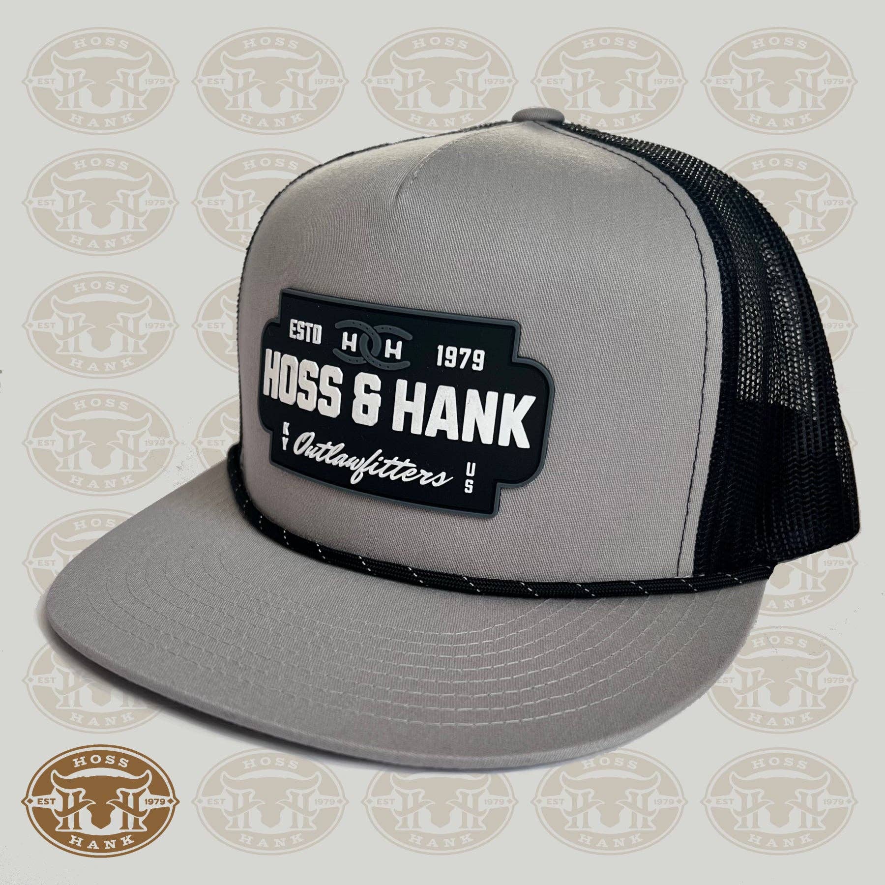 Paxton Silver - Premium Trucker Cap from Ridge&Holler - Just $29.95! Shop now at Pat's Monograms