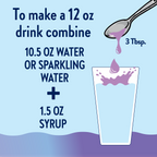 Sugar Free Unicorn Hydration Syrup with Electrolytes 375 ml - Premium drink mix from Jordan's Skinny Mixes - Just $7.95! Shop now at Pat's Monograms