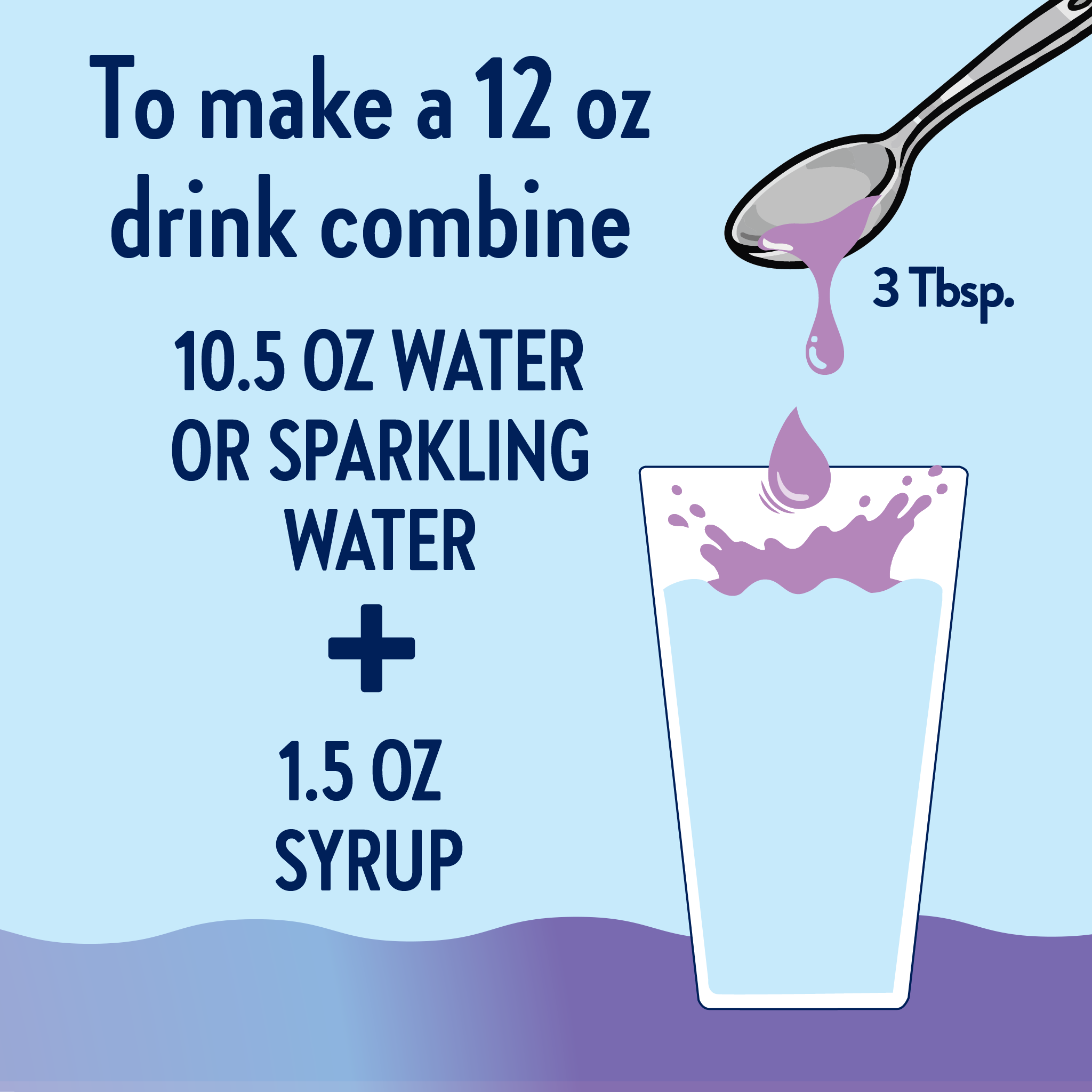 Sugar Free Unicorn Hydration Syrup with Electrolytes 375 ml - Premium drink mix from Jordan's Skinny Mixes - Just $7.95! Shop now at Pat's Monograms