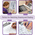 Mr. Pen Sketch Pencils Set - 14 Pack for Artists - Premium Art supplies from Mr. Pen - Just $6.99! Shop now at Pat's Monograms