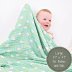 Golf A Round Sports Theme Baby Toddler Muslin Blanket - Premium Baby Blanket from LollyBanks - Just $29.95! Shop now at Pat's Monograms