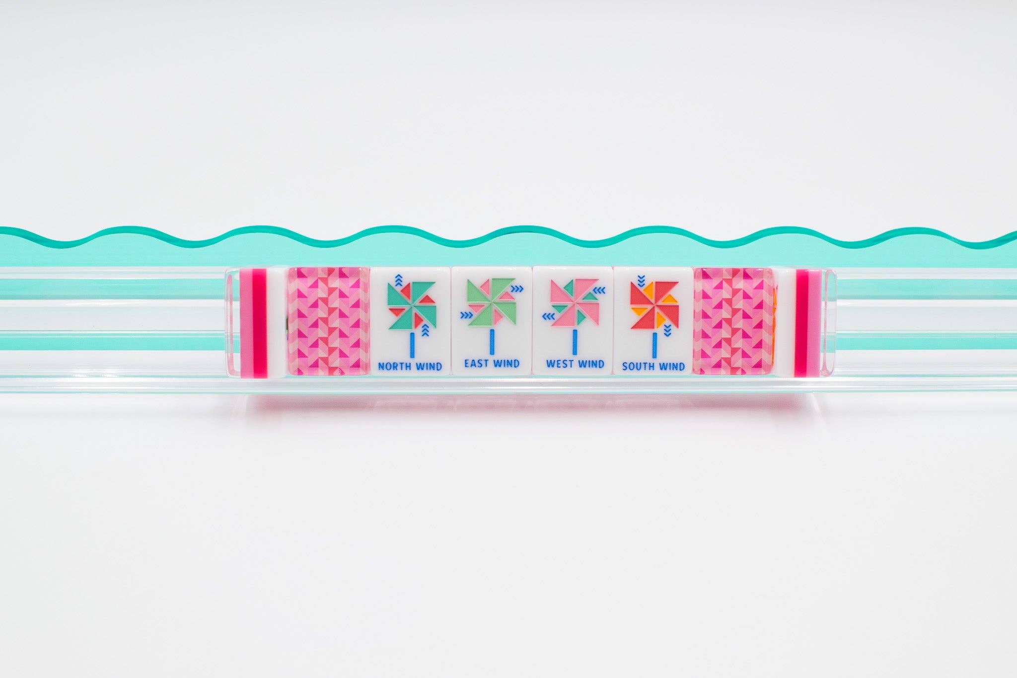Crystal Prism Pink | Mahjong with Bold Angles and Vibrant Vibes - Premium Mahjong from My Fair Mahjong - Just $365! Shop now at Pat's Monograms