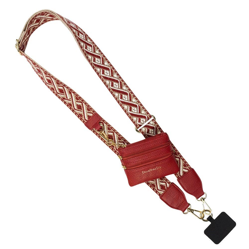 Clip & Go Strap w/Zippered Pouch - Premium phone accessories from Save The Girls - Just $31.95! Shop now at Pat's Monograms