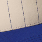 Two-Tone Pinstripe Canvas Trucker Hat - Premium  from Fashion City - Just $15! Shop now at Pat's Monograms