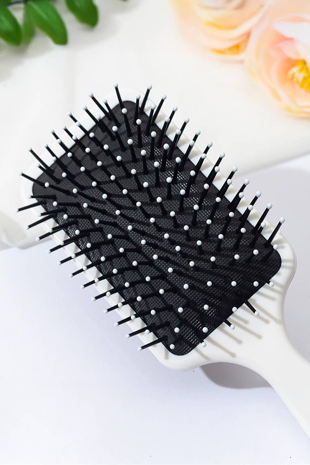Floral Bow Print Long Handle Air Cushion Comb - Premium Accessories from Aapparella - Just $5! Shop now at Pat's Monograms