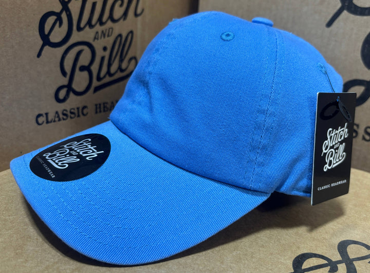 Premium Low Profile Baseball Cap - Dad Hat - Premium Headwear from Stitch and Bill Wholesale Hats - Just $8! Shop now at Pat's Monograms
