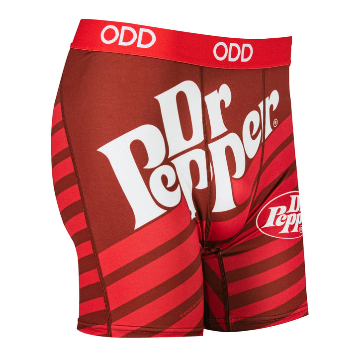 Dr Pepper Stripes - Mens Odd Boxer Briefs - Premium Accessories from Odd Sox - Just $22.95! Shop now at Pat's Monograms