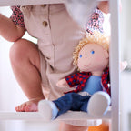 Nick 12" Soft Doll - Premium Plush Doll from HABA USA - Just $32.95! Shop now at Pat's Monograms