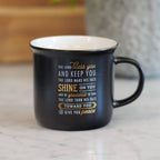 Mug Camp Black/White Bless You & Keep You Num. 6:24-26 - Premium Christian Gift Items from Christian Art Gifts - Just $10.95! Shop now at Pat's Monograms