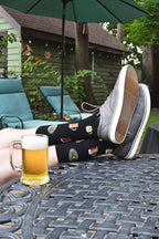 Craft Beer Bamboo Men's Crew - Premium Socks from Infinity Classics International Inc. - Just $11.95! Shop now at Pat's Monograms