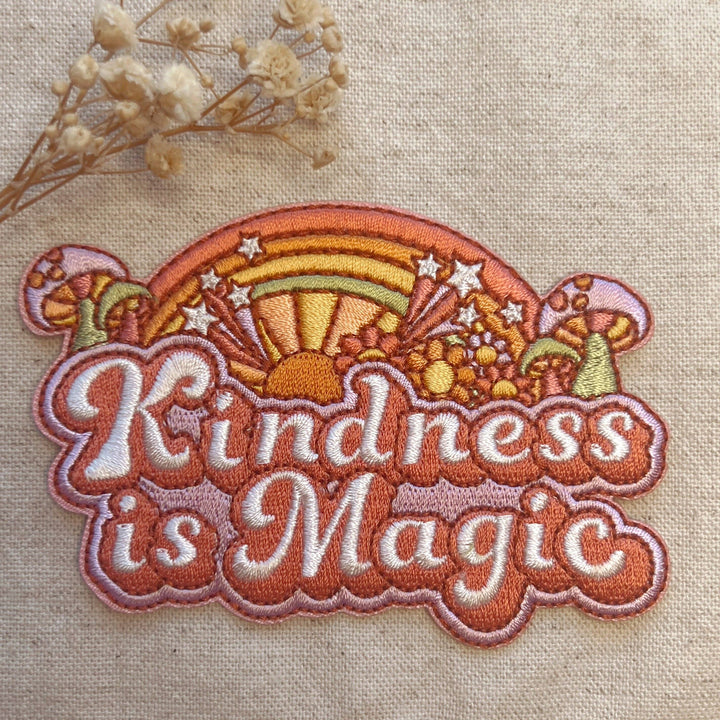 Patches - Iron On Patches - Embroidered Patches - Kindness i - Premium Patch from Kindness is Magic - Just $5.95! Shop now at Pat's Monograms